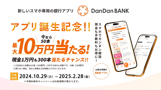 懸賞金付き定期預金